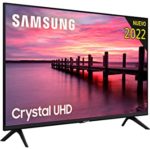 Samsung Crystal UHD 2022 50AU7095 - Smart TV de 50", 4K, HDR 10+, Procesador 4K, PurColor, Sonido Inteligente, Función One Remote Control y Compatible Asistentes de Voz, Compatible con Alexa